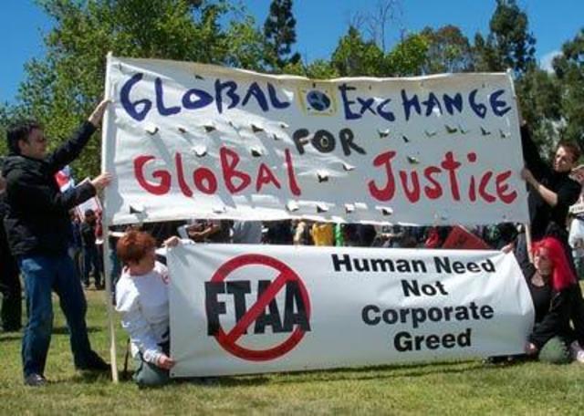 FTAA Protest