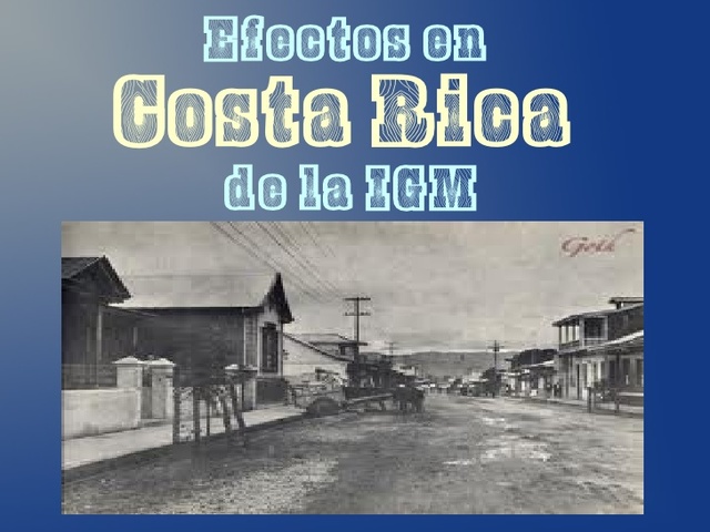 Primera Guerra Mundial en Costa Rica