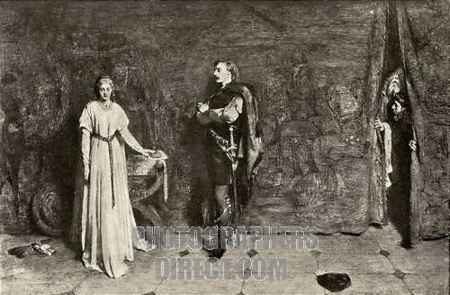 Hamlet rejects Ophelia