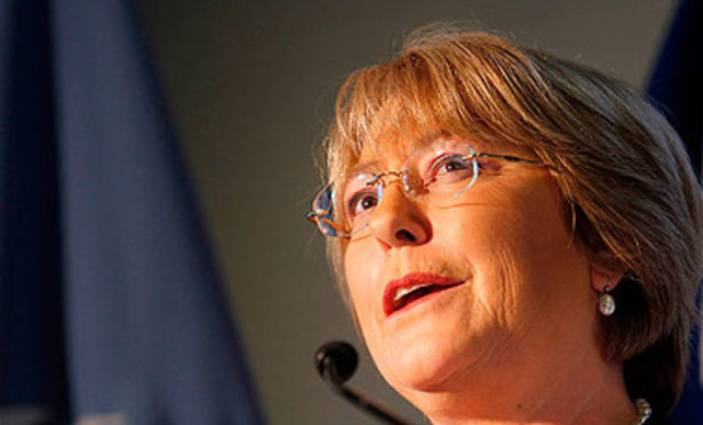Michelle Bachelet.