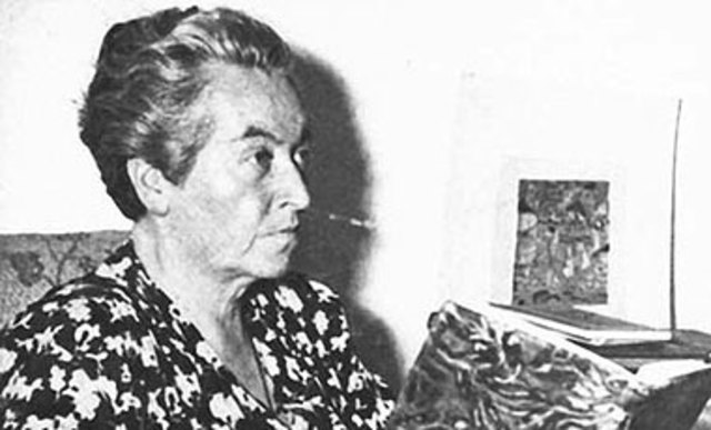 Gabriela Mistral.
