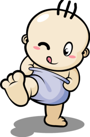 Caminé por primera vez.