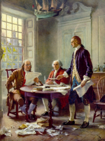 Declaration of Independence, 1776