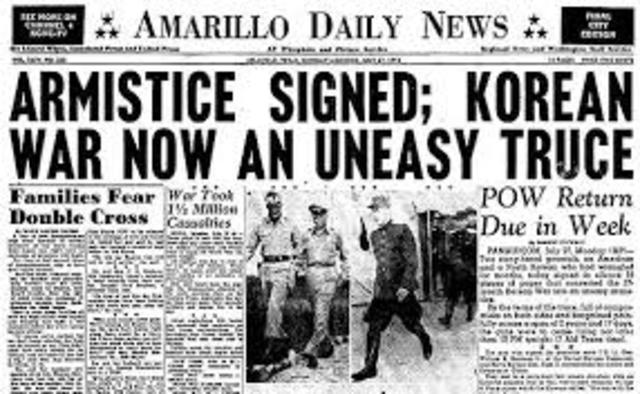 Korean War Ends