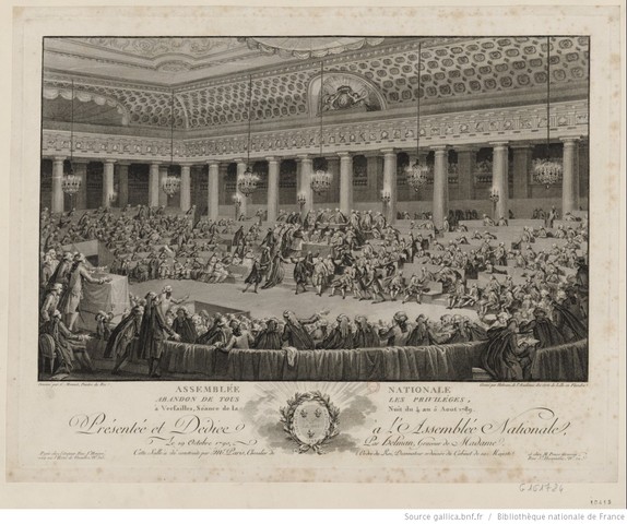 La nuit du 4 août 1789