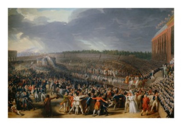 La fête de la Fédération