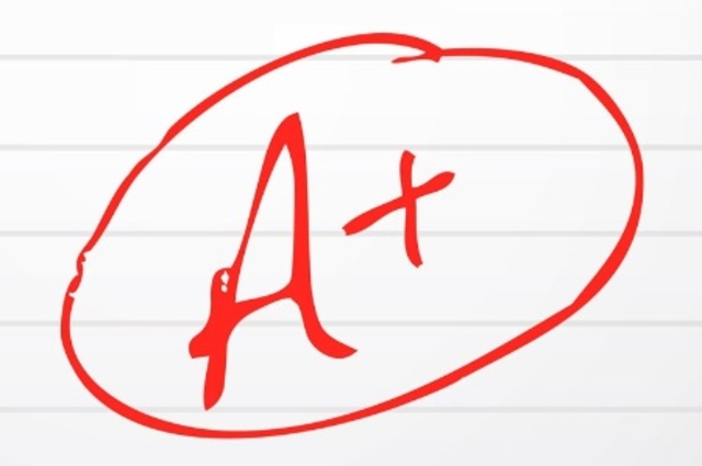Zlata's grades