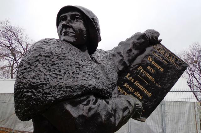 Women declared "persons under law"