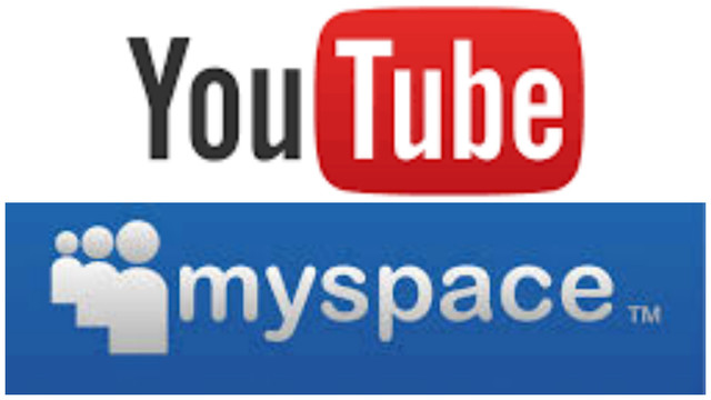 Youtube y MySpace
