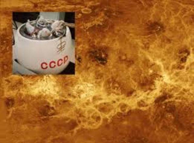 Venera 7 lands on venus