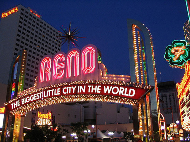 Arrival in Reno