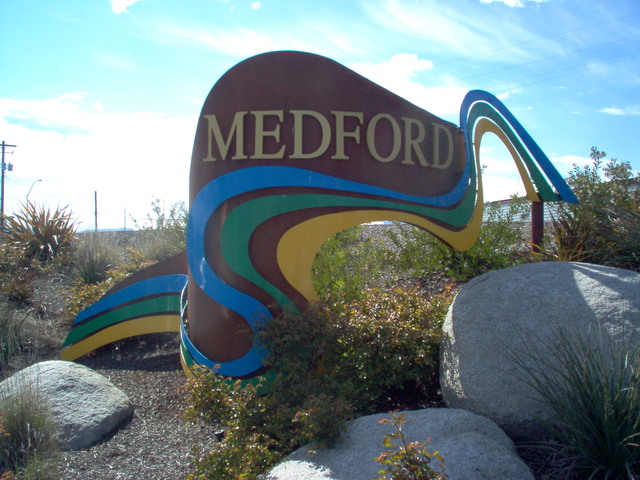 Arrival in Medford