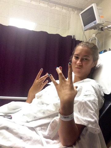 Broke My Collarbone Junior Year