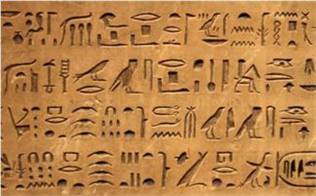 Jeroglíficos 3400 A.c
