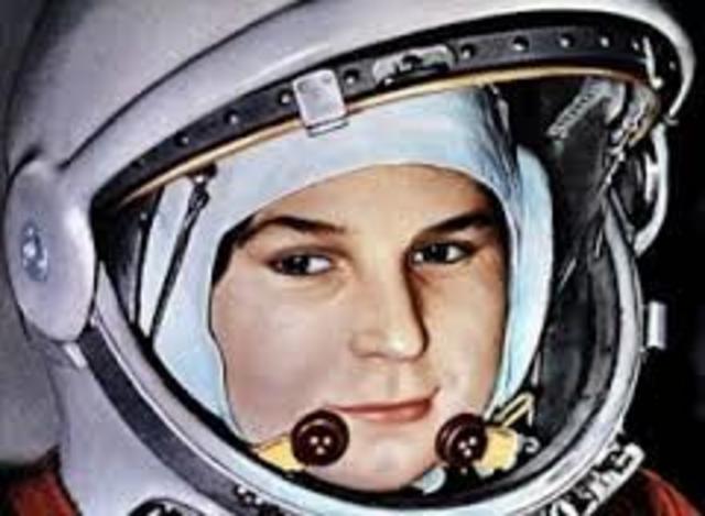 First woman in space (Valentina Tereshkova)