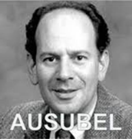 David Ausubel                Nacimiento,  Nueva York, el 25 de octubre de 1918; Falleció, 9 de julio de 2008 a la edad de 90 años.