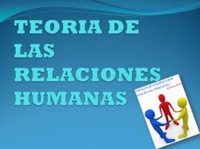 Teoría de las relaciones humanas