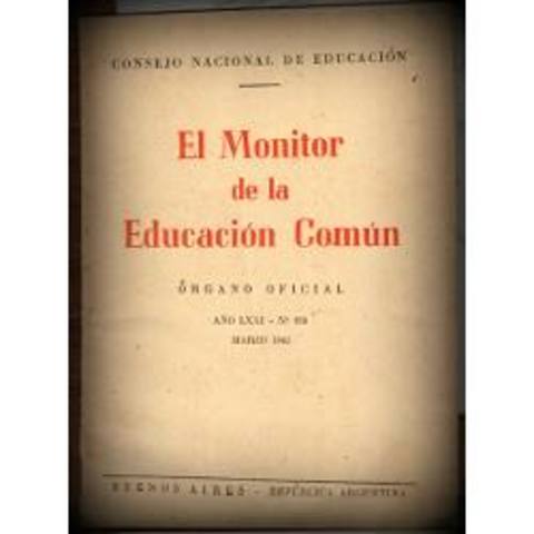 El Monitor de la Educación Común