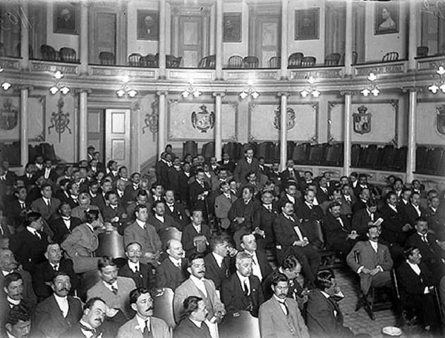 Sesión inaugural del Congreso de Querétaro