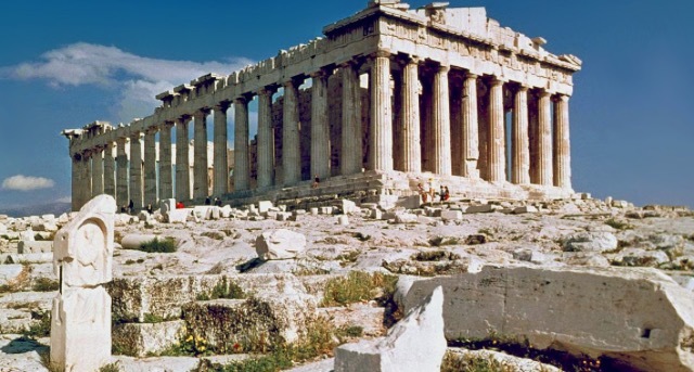 Parthenon was completed