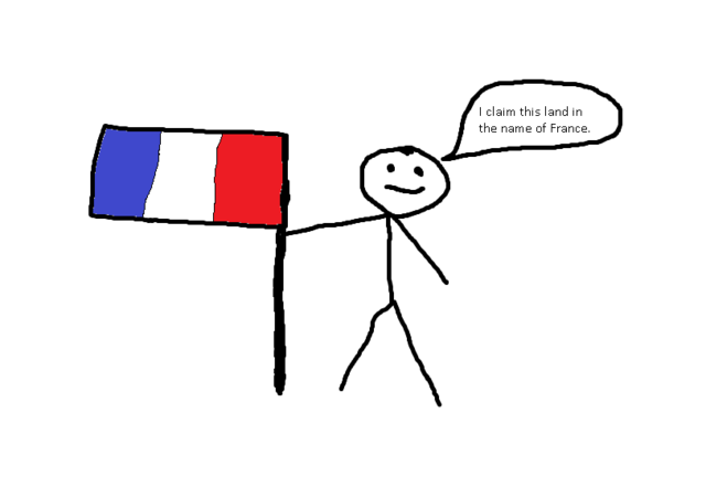 Jacques Cartier Claims Land for France