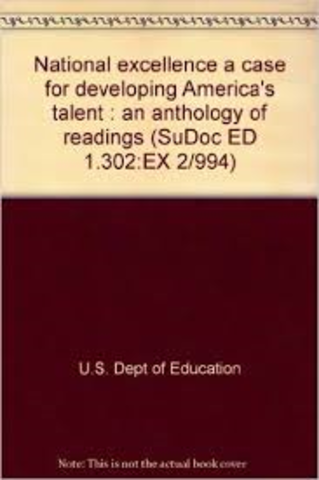 National Excellence: The Case for Developing America's Talent