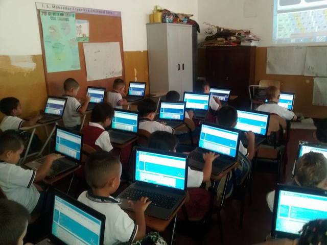 ¿Profe, cómo entramos a internet?