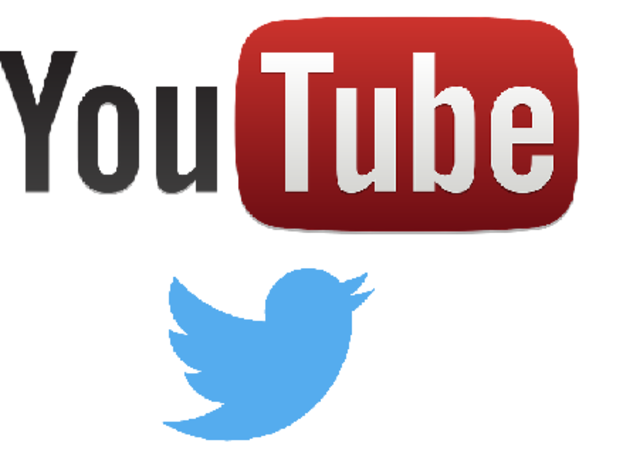 YouTube y Twitter