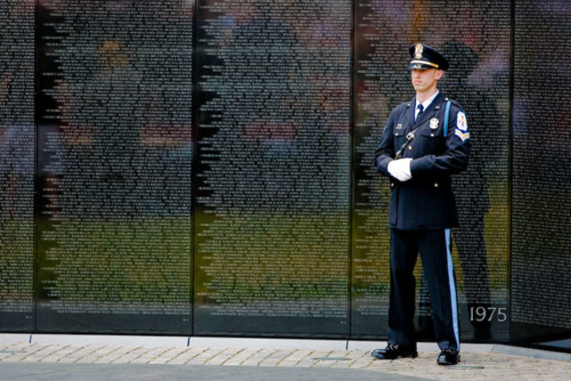 Vietnam Veterans Memorial dedicated