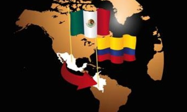 TLC CON COLOMBIA, 1/01/1995; objetivo.- Crear un espacio de libre comercio, prevaleciendo el libre comercio, desarrollo económico.