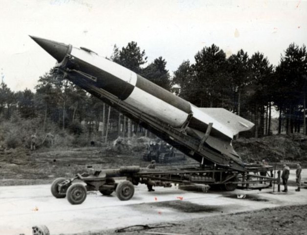 First V2 rocket launched