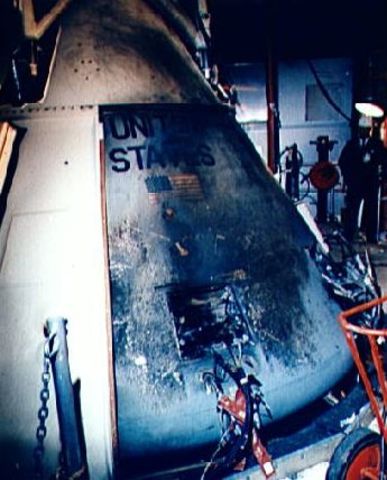 Apollo 1 disaster.