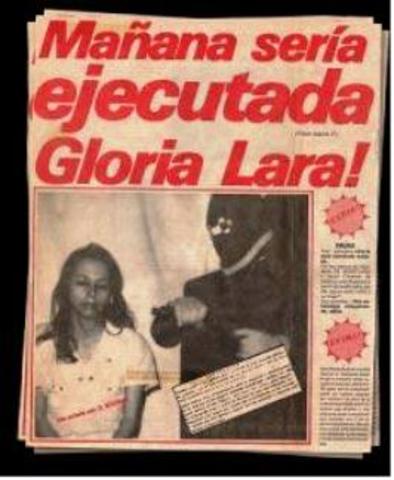 Asesinada Gloria Lara