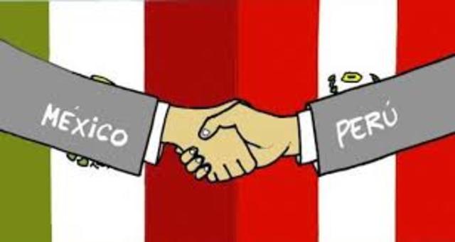 TLC CON PERÚ, 2012, Objetivo.- crear una zona de libre comercio para incrementar el desarrollo económico y de inversión.