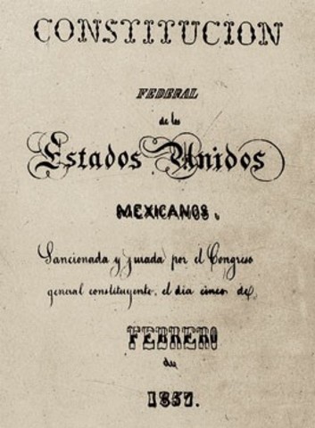 CONSTITUCION DE 1857