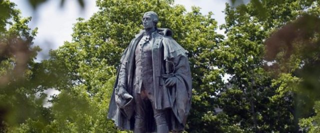 Unvieling of statue of Edward Conwallis