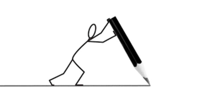 People learn how to writte