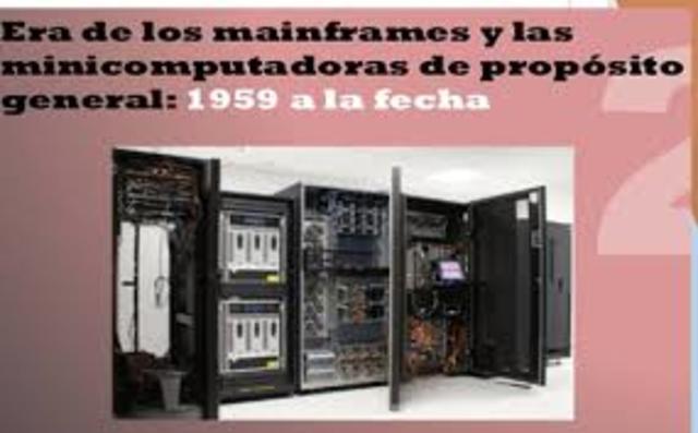 Meinframes y las Minicomputadoras