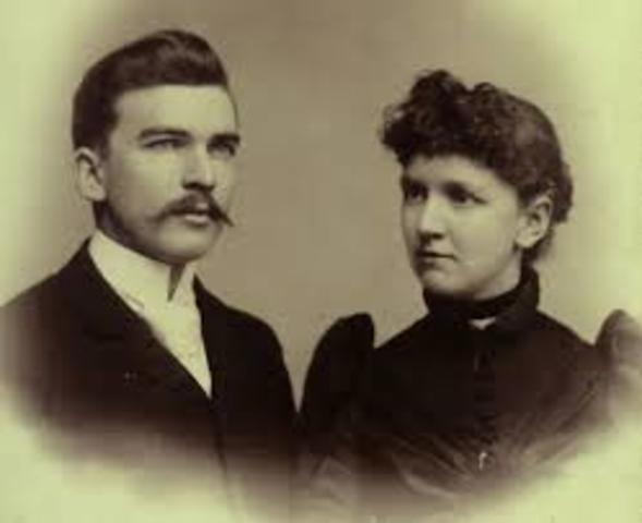 When was He Married And Who was His Family?