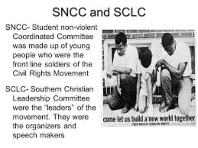 SCLC and the SNCC