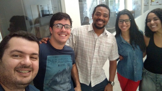 Clara, Jackson, Natália, Olavo e Vicente