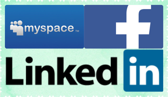 MySpace, Linkedin y Facebook