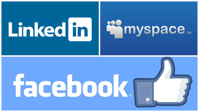 MySpace, Linkedin y Facebook