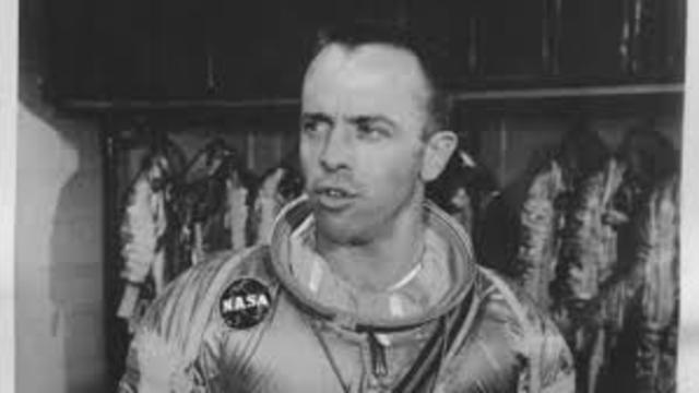 First American in space (Alan Shepard)