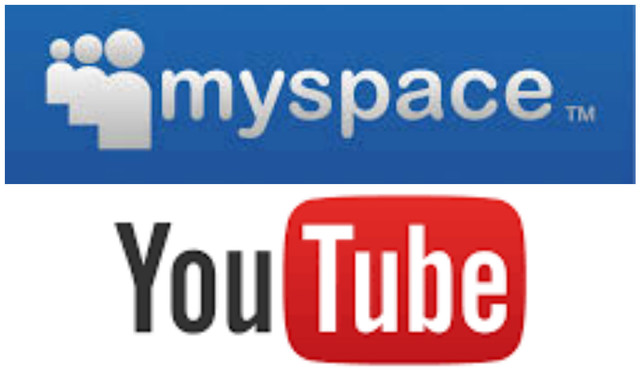 Youtube y MySpace