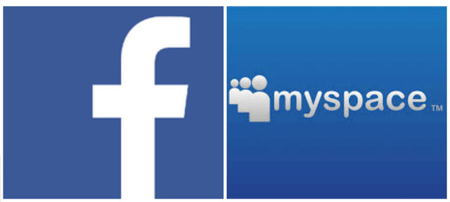 Facebook y MySpace