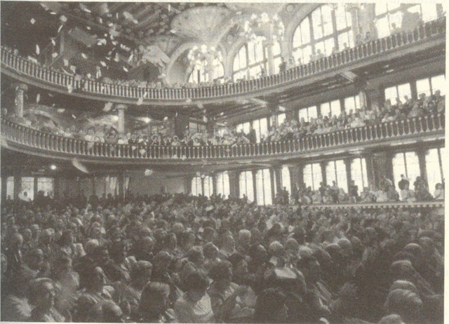 El concert al Palau de la música