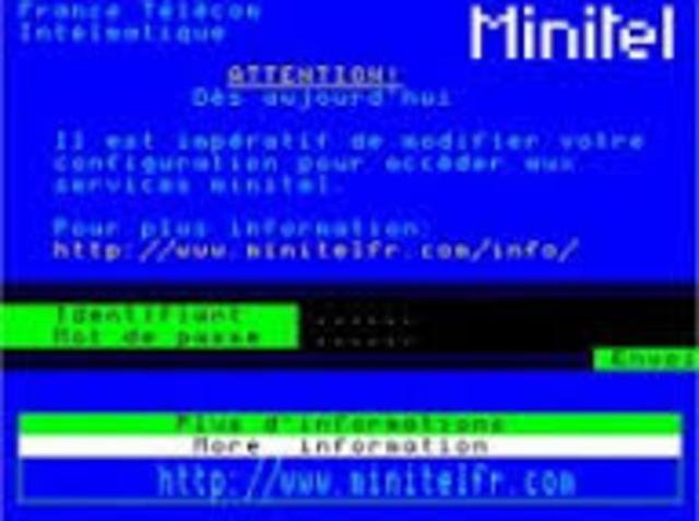 Introducción de Minitel