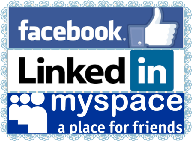 MySpace, LinkedIn y Facebook