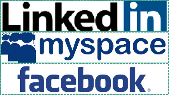Nacen MySpace, LinkedIn y Facebook,.